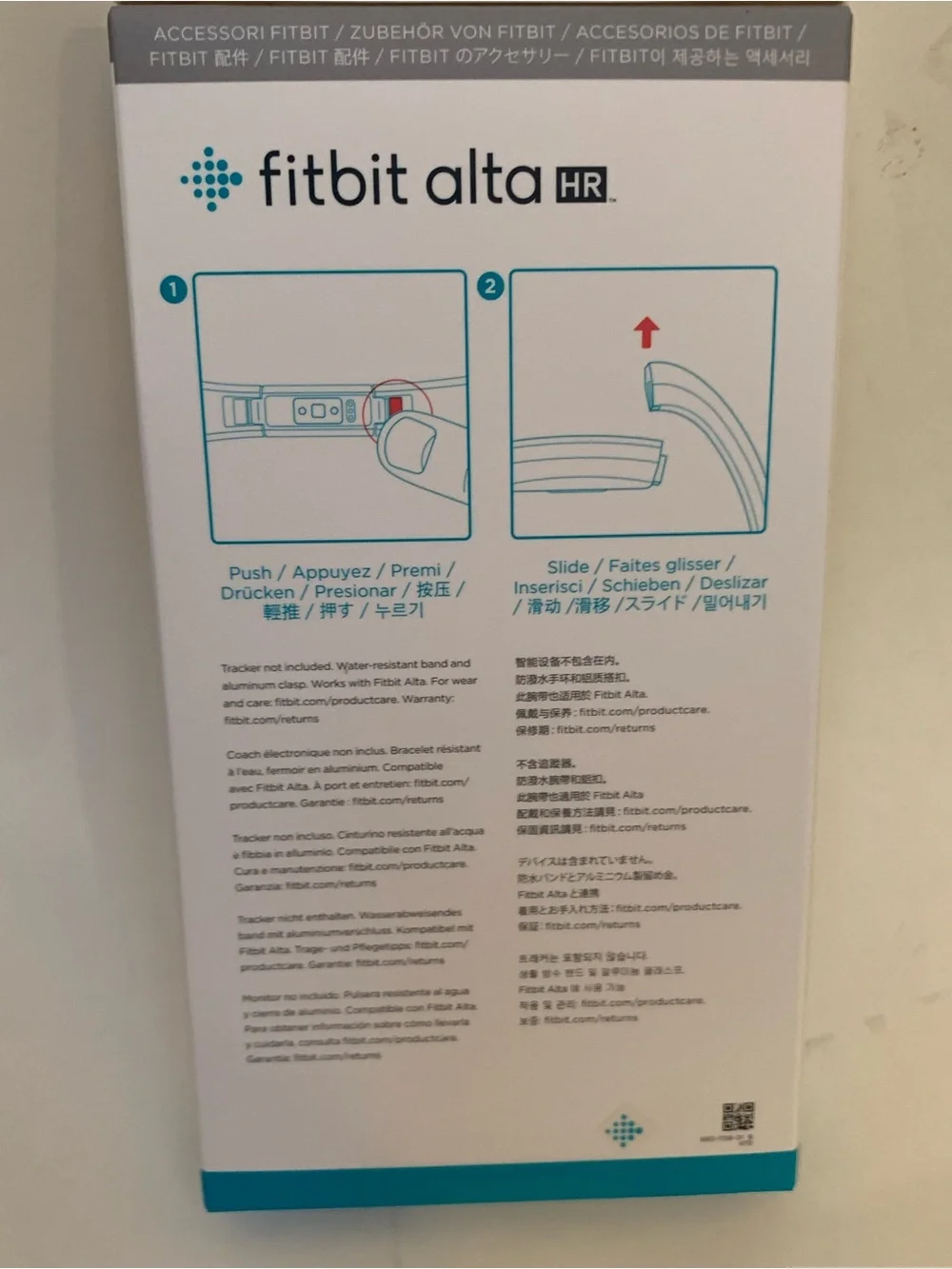 ✨HOST PICK✨ fitbit alta HR Classic Accessory Band in Soft Pink, size S Genuine